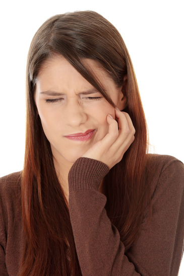 Woman with Tooth Pain