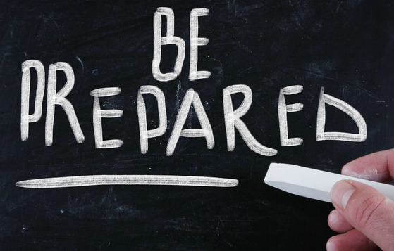 Be Prepared Written in Chalk